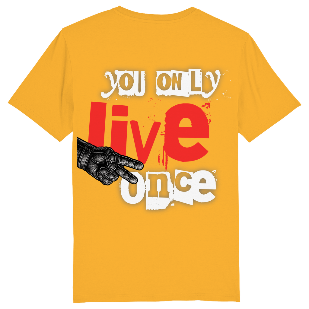 YOU ONLY LIVE ONCE - Bikershirt für Herren