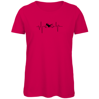 HEARTBEAT - Bikershirt für Frauen