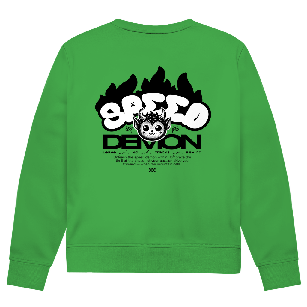 SPEED DEMON - Herren Premium Biker Sweatshirt