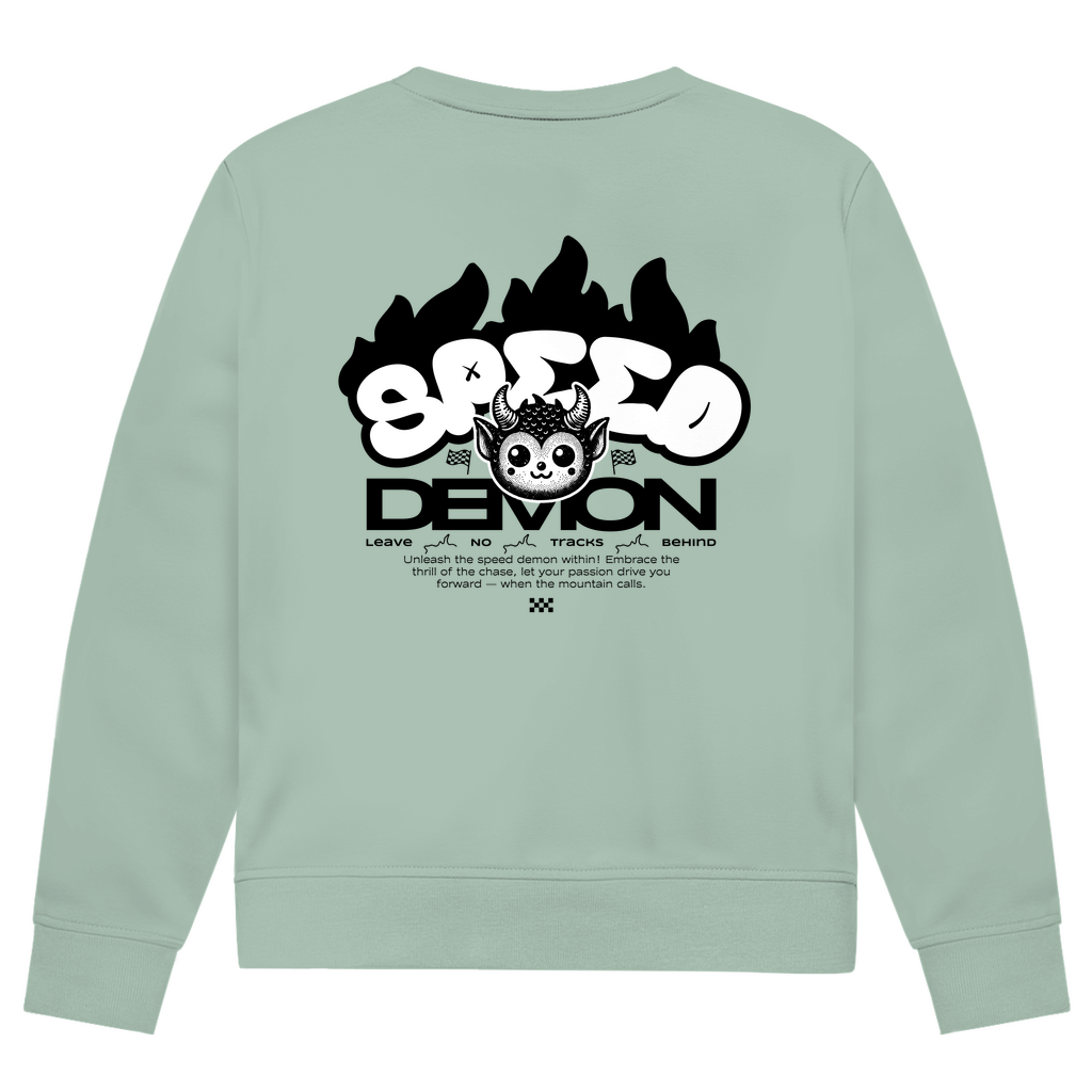 SPEED DEMON - Herren Premium Biker Sweatshirt