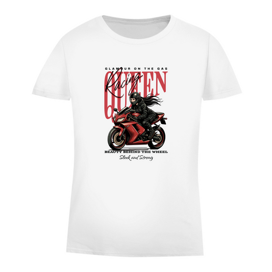 RACING QUEEN - Biker T-Shirt für Frauen