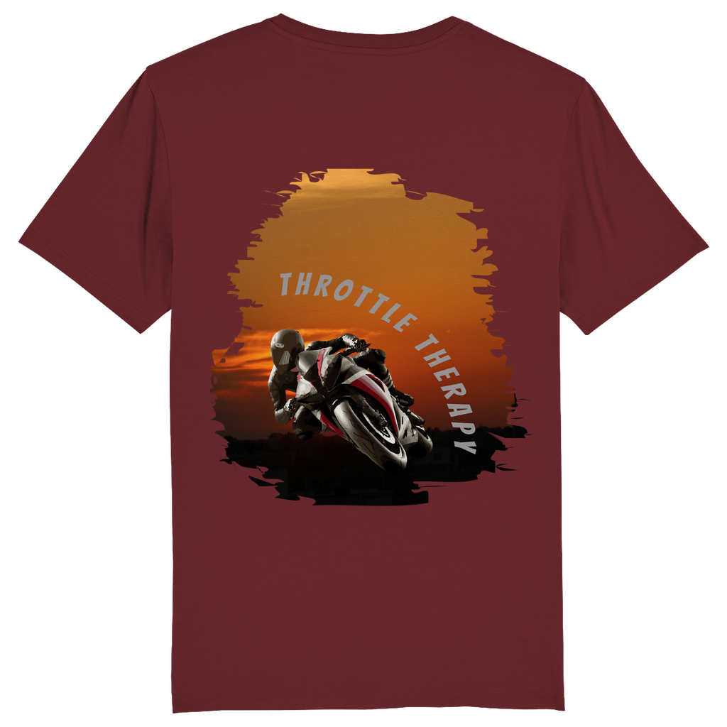 THROTTLE THERAPIE - Biker T-Shirt für Männer