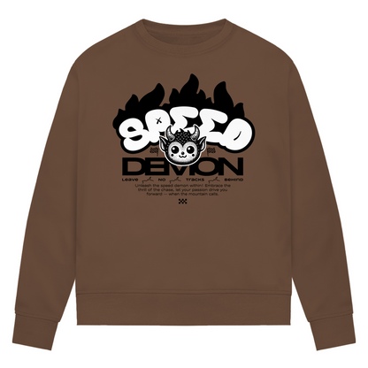 SPEED DEMON - Damen Premium Biker Sweatshirt