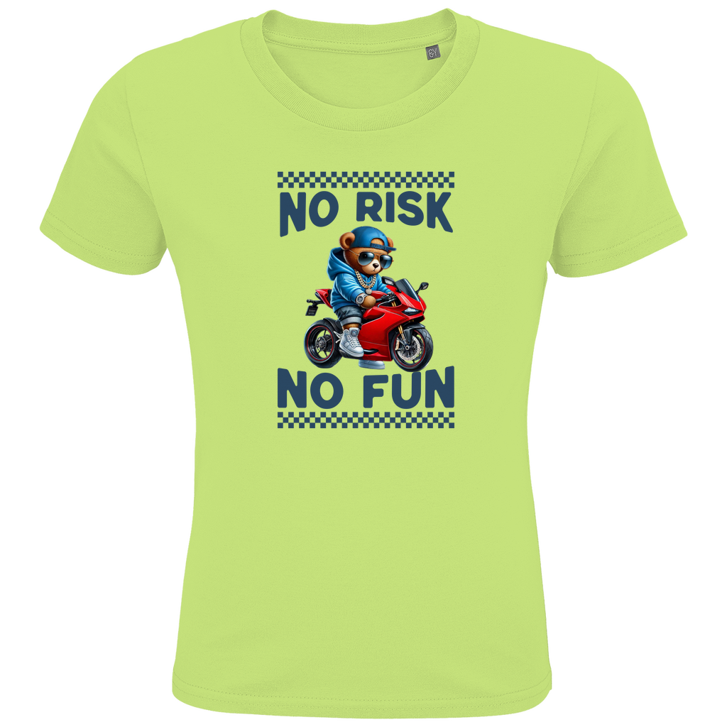 NO RISK NO FUN - Premium Shirt für Kids