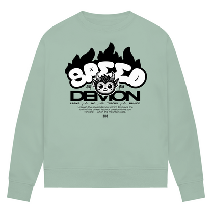 SPEED DEMON - Damen Premium Biker Sweatshirt