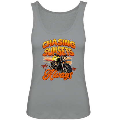 CHASING SUNSETS ALWAYS - Damen Biker Tank Top
