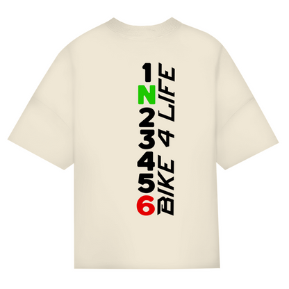 BIKE 4 LIFE - Oversized Bikershirt für Frauen