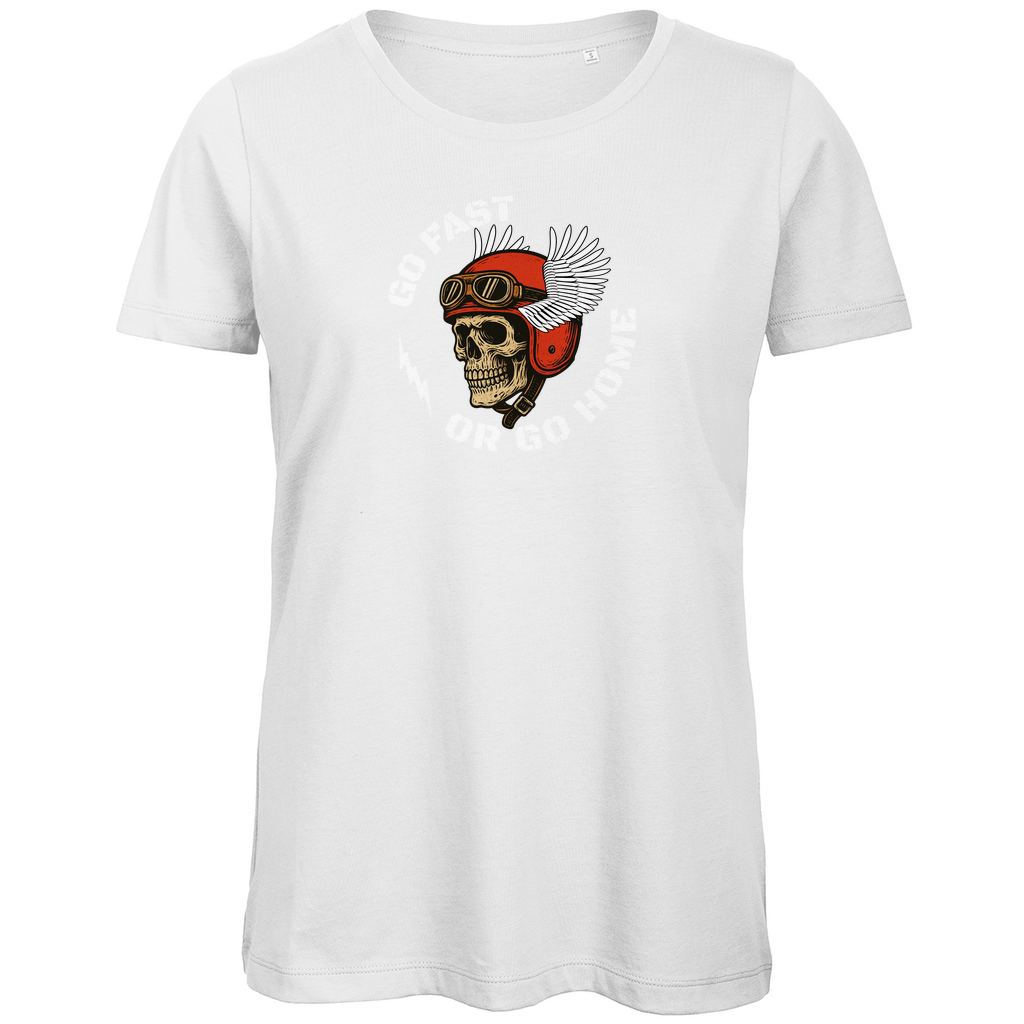 GO FAST OR GO HOME - Bikershirt für Frauen
