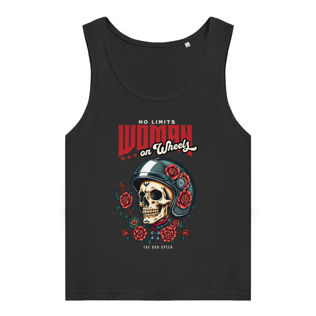 WOMAN ON WHEELS - Damen Tank Top