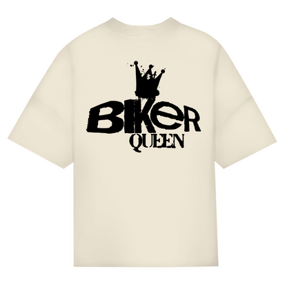 BIKER QUEEN - Biker Damenshirt Oversized