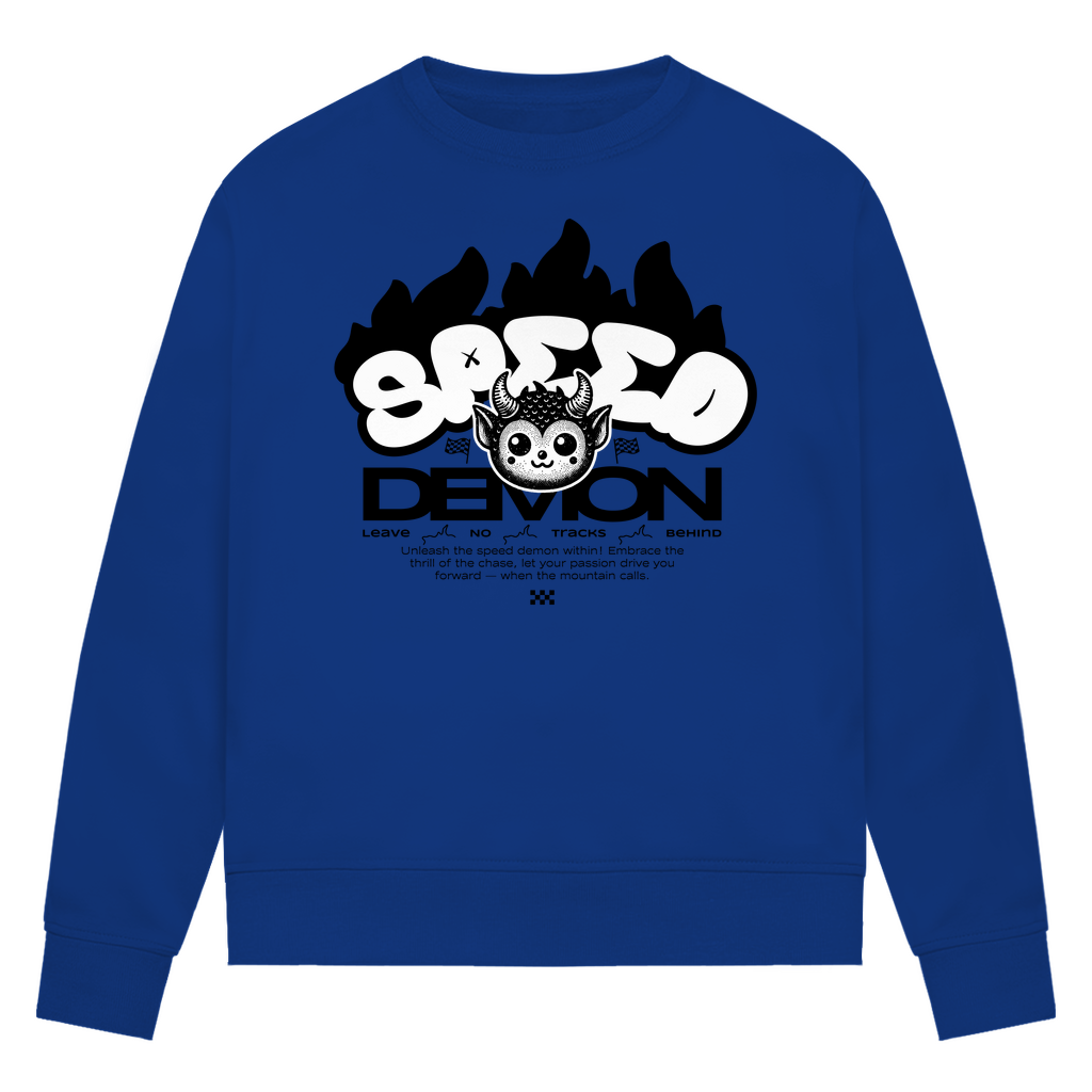 SPEED DEMON - Damen Premium Biker Sweatshirt