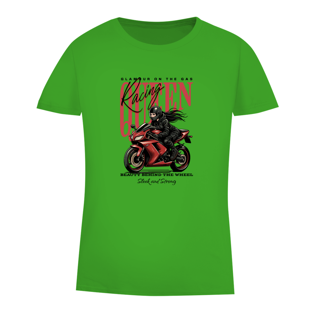 RACING QUEEN - Biker T-Shirt für Frauen
