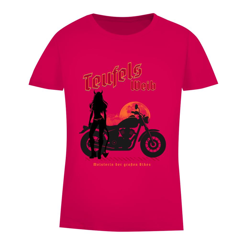TEUFELSWEIB - Bikershirt für Frauen