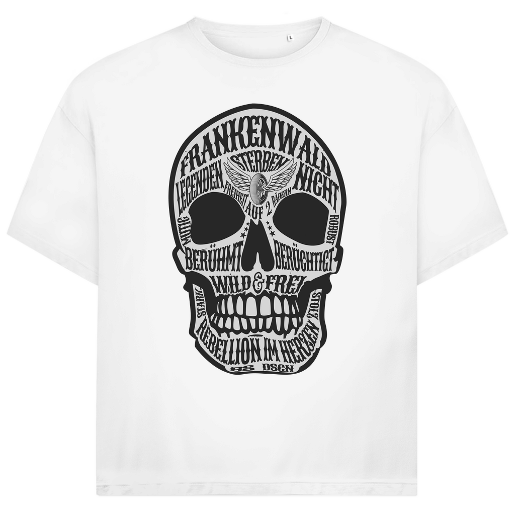 FRANKENWALD - LEGENDEN STERBEN NICHT! - Biker Oversized Shirt für Männer