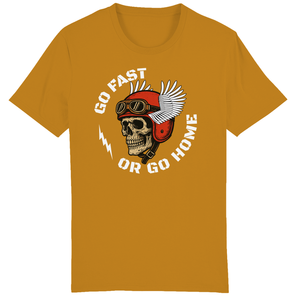GO FAST OR GO HOME - Herren Biker T-Shirt
