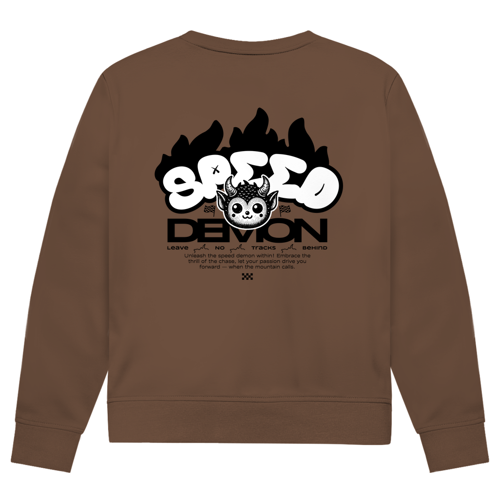 SPEED DEMON - Herren Premium Biker Sweatshirt