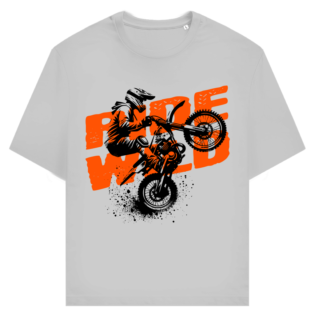 RIDE WILD - Biker Shirt – Motocross & Supermoto Power