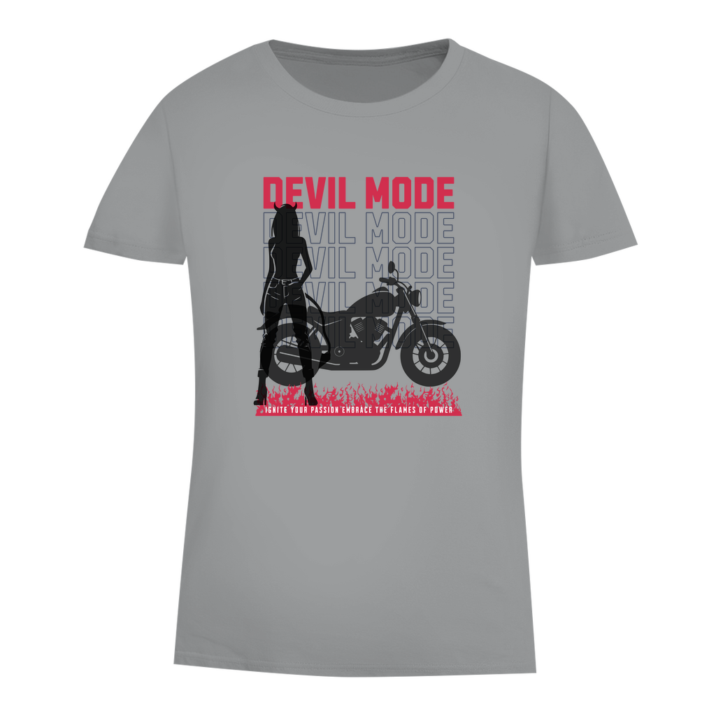DEVIL MODE - Biker T-Shirt für Frauen