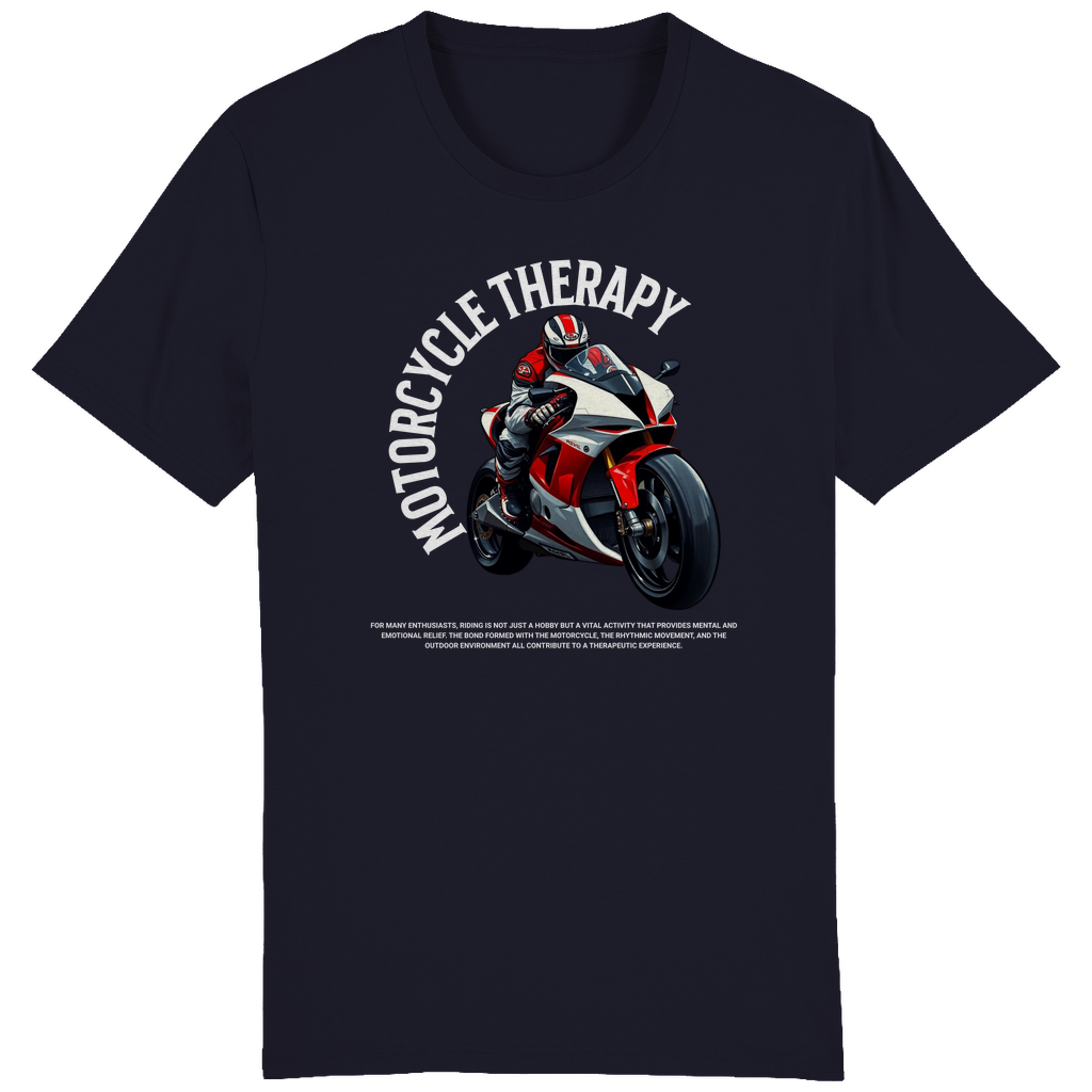MOTORCYCLE THERAPIE - Biker T-Shirt
