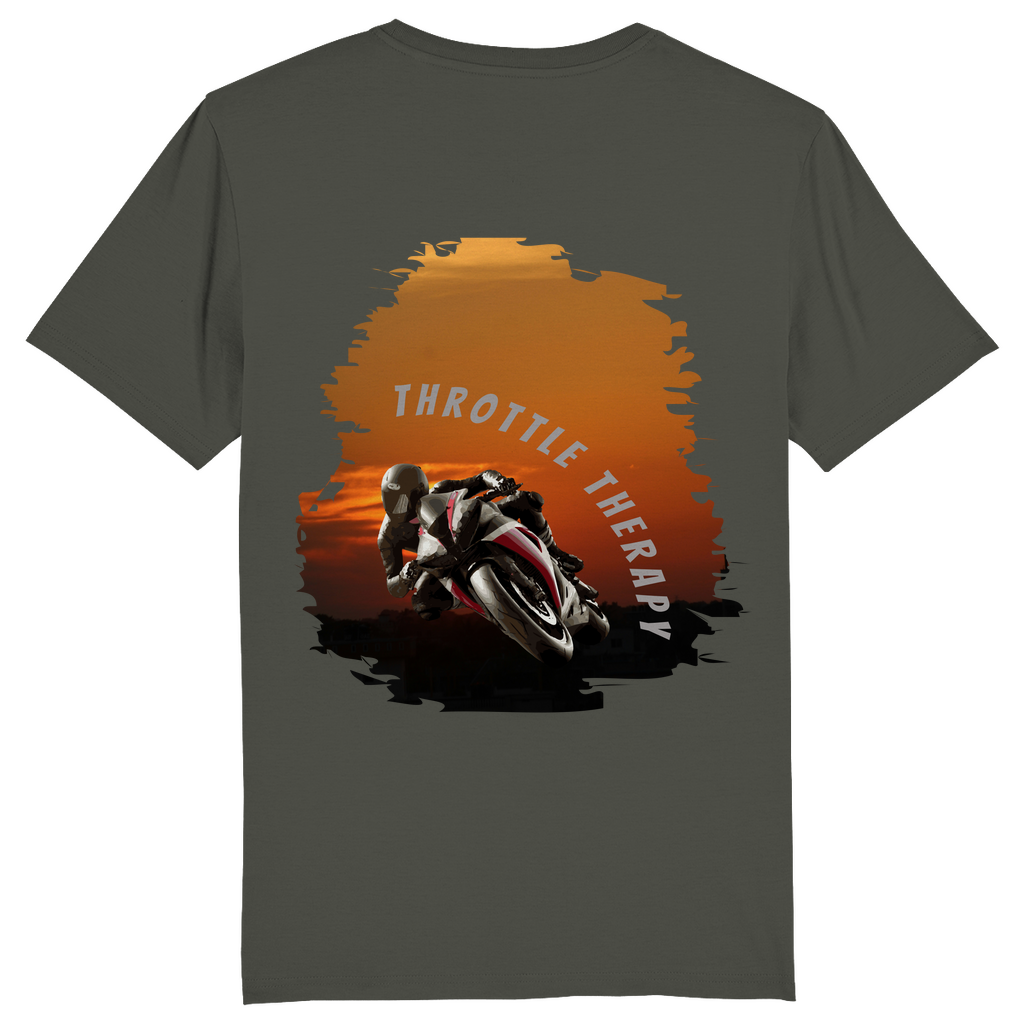 THROTTLE THERAPIE - Biker T-Shirt für Männer