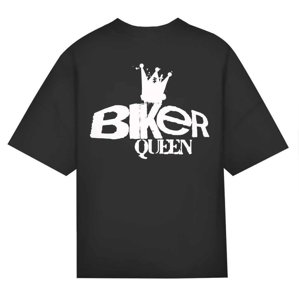 BIKER QUEEN - Biker Damenshirt Oversized