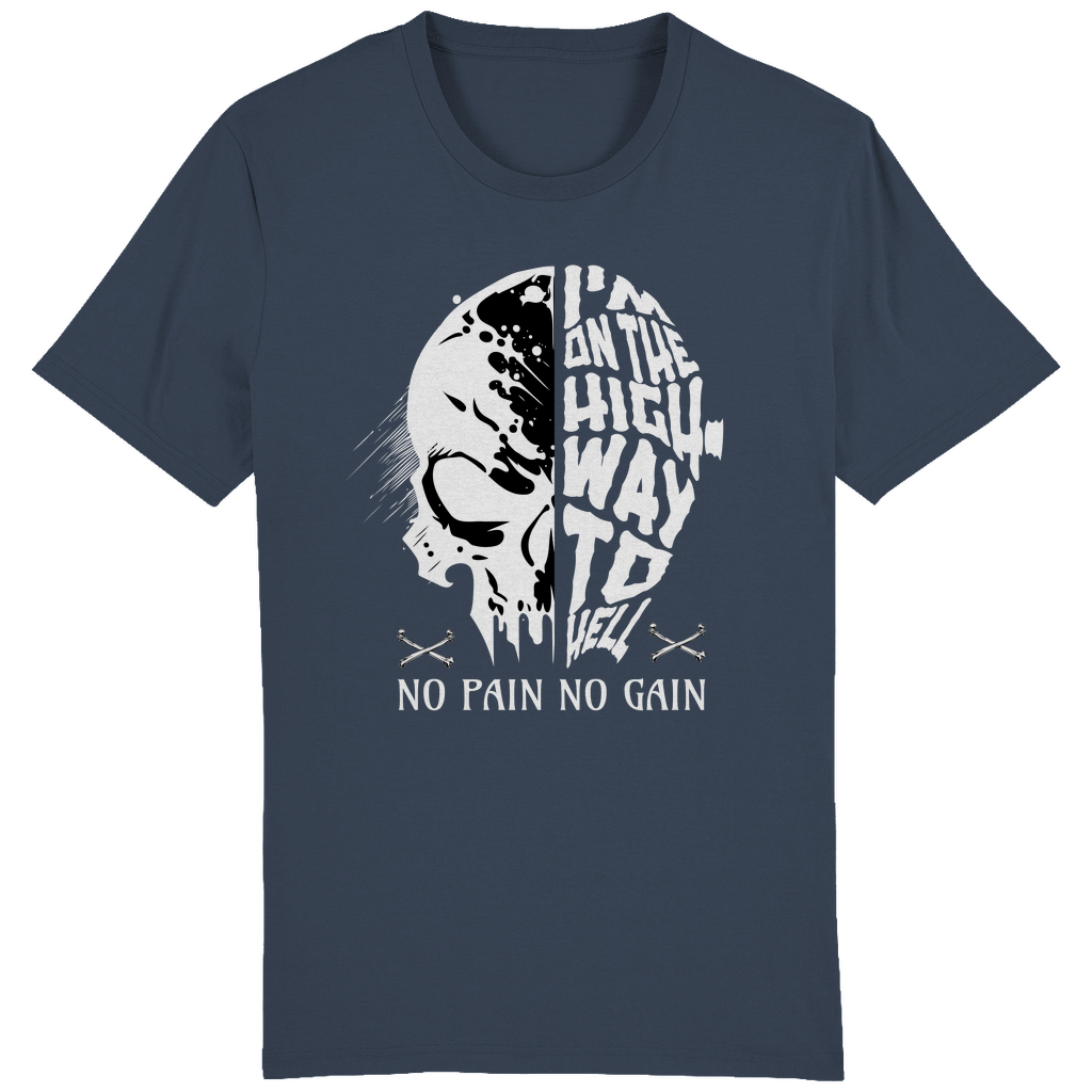 I'M ON THE HIGHWAY TO HELL - Bikershirt für Herren