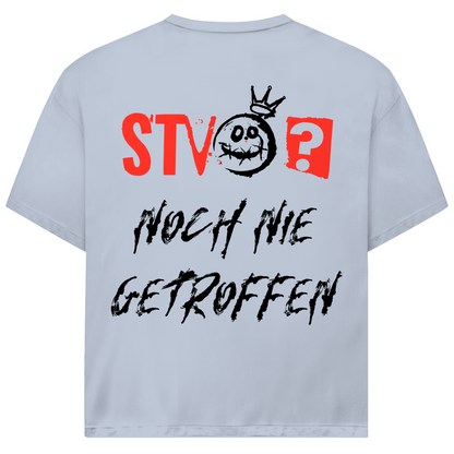 STVO? NOCH NIE GETROFFEN - Oversized Herren T-Shirt