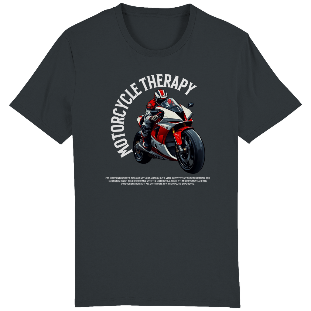 MOTORCYCLE THERAPIE - Biker T-Shirt