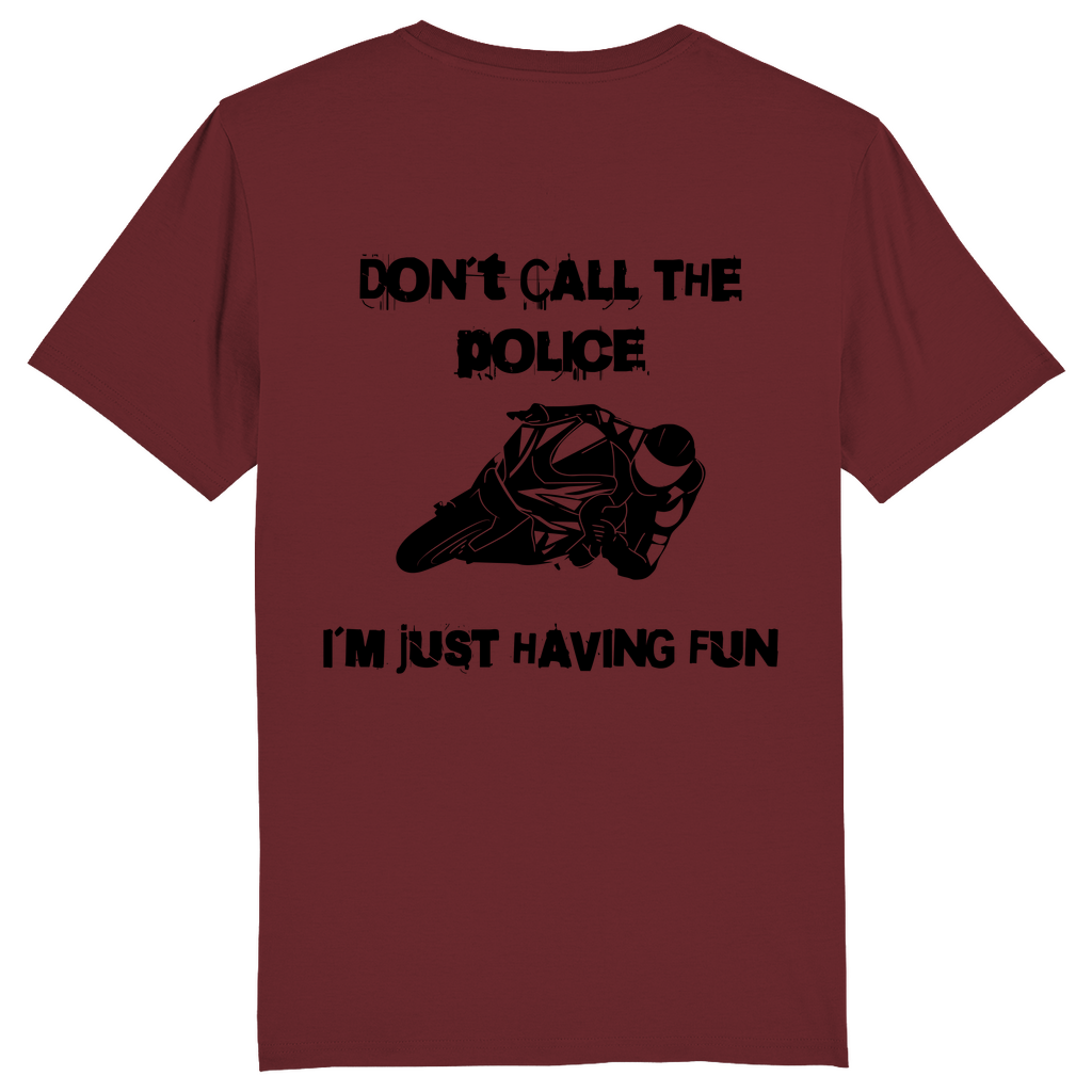 DON'T CALL THE POLICE - Herren Bikershirt
