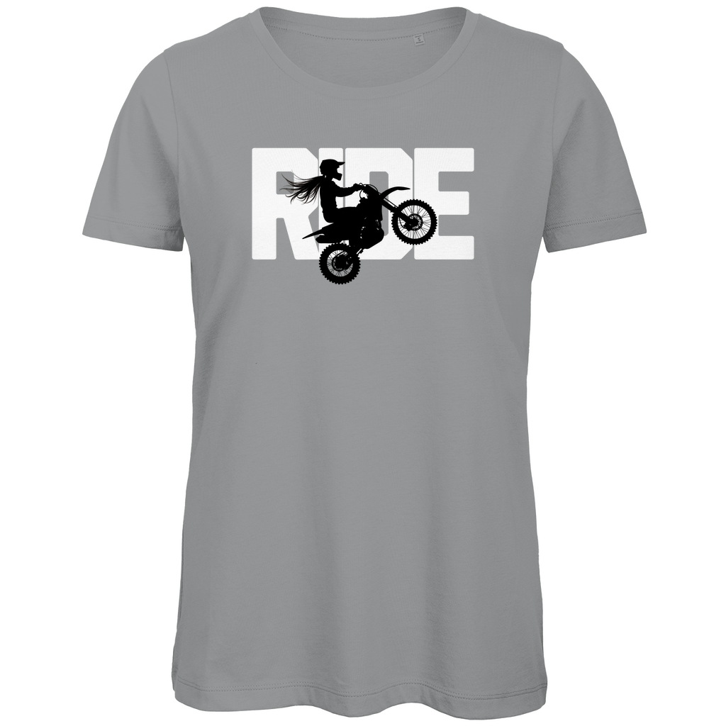 RIDE – Motorrad T-Shirt für Bikerinnen