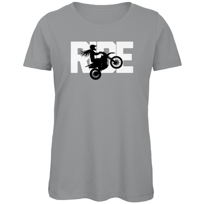 RIDE – Motorrad T-Shirt für Bikerinnen