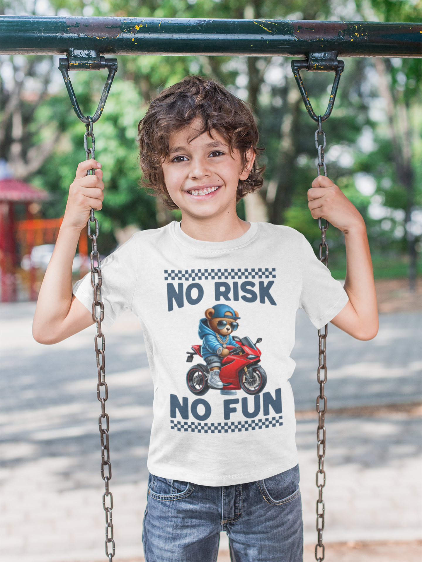 NO RISK NO FUN - Premium Shirt für Kids
