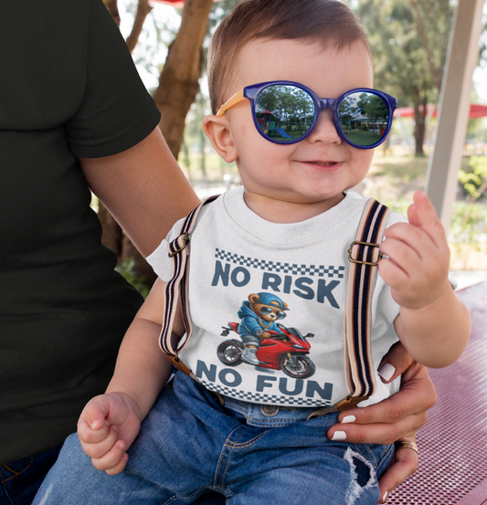 NO RISK NO FUN - Premium Shirt für Kids