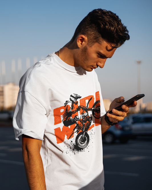 RIDE WILD – Oversized T-Shirt für Offroad-Fans